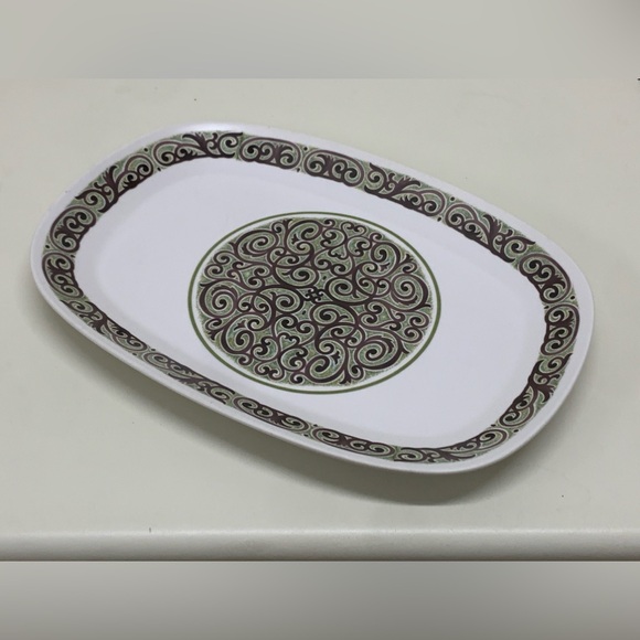 1970s Vtg Discontinued NORITAKE Japan Progression Ole Serving Plate 9043 - Picture 12 of 13